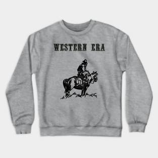 Western Era - Cowboy on Horseback 3 Crewneck Sweatshirt